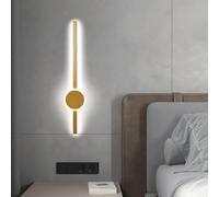 LED Modern Wall Light Indoor Minimalist Wall Sconce Background Decorative Nordic Style Long Strip Wall Lighting Aluminum for Bedside Bedroom Living Room