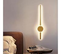 LED Modern Wall Light Indoor Minimalist Wall Sconce Background Decorative Nordic Style Long Strip Wall Lighting Aluminum for Bedside Bedroom Living Room