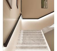 LED Mot Activated Aluminum ir Railing Light - Minimalist Design for Kitchen & Deck - Easy Inll 4.4m (14.4ft) - Enhance Safe & Upgrade Your Space!