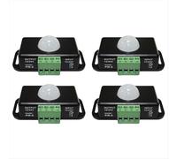 LED Motion Sensor 12V/24V DC, Body Infrared PIR Switch Automatic Wireless Light Bulbs Dimmer