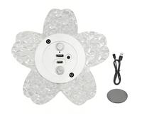 LED Motion Sensor Light Indoor Warm Flower Magnetic LED Light Indoor Corridor Lights for Hallway, Closet, Kitchen, Hall, Patio, Balcony, Yard, Entrance