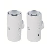LED Motion Sensor Night Light, RGB Smart Wireless Wall Lights, Built-in 1500mAh Rechargeable Lithium Battery, Portable Cupboard Light for Bedroom, Living Room, Bathroom, Hallway, Stair white