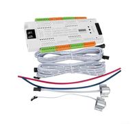 LED Motion Sensor Stair Light Controller 32 Channel Stair Light Controller Kit Automatic DC 12V 24V LED Motion Sensor