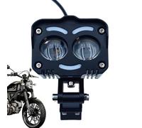 LED Motorcycle Head Lights, 35w LED Motorcycle Fog Lights, Adjustable Angle, Energy Efficient Motorbike Accessories Headlight for Adventure Urban Commuting