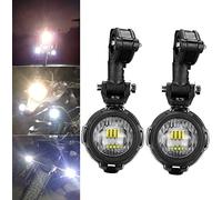 LED Motorcycle light auxiliary headlights fog light LITTOU Waterproof 40 W 3000lm 6000 K.
