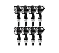 LED Motorcycle Turn Signal LED Turn Signal Motorcycle Light 8mm Mini LED Turn Signal Moto For Bobber Cafe Racer Turn Signals