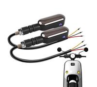 LED Motorcycle Turn Signals, 2x Blinker Lights, 12V Front Rear Indicators with 27 Flash Modes, Motorcycle Accessories, Street Glide Road Glides Gear, Riding Safety Lights