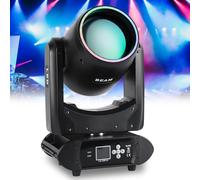 LED Moving Head Lights, 300W Stage Lights with Prism, DMX Control, Sound Activated, 14 Gobos, 13 Colors for Disco, Party, Wedding, Live Show, KTV, Club