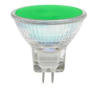 LED MR11 GU4 2W Green 12V 120 Degrees Prolite