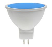 LED MR16 GU5.3 5.5W Blue 12V 120 Degrees Prolite