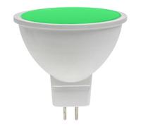 LED MR16 GU5.3 5.5W Green 12V 120 Degrees Prolite