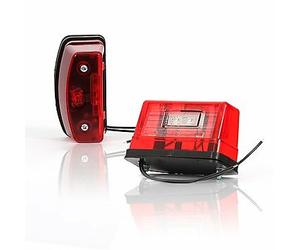 LED multifunctional rear numberplate lamp (247)