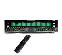 LED Music Spectrum Analyzer, 31-Band Digital Equalizer, with Noise Reduction, Analyzer, Bluetooth 5.4 Optical Coaxial Digital Audio Decoding, for Musicians Audio Enthusiasts