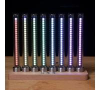 LED Music Spectrum Light with Rhythm Recognition, 17 Colors, 20 Brightness Levels, Auto Sensitivity for Studio Gaming Room