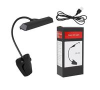 LED Music Stand Light Rechargeable Music Stand Lamp Flexible Clip On Piano Lights Musical Instrument Accessories Orchestra