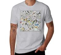 Led Music Zeppelin III Album Cover Retro T-Shirt - Vintage Rock Band Classic Album Art Tee for Men and Women Gray-Style XL