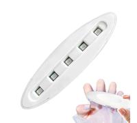 LED Nail Beads - Rapid UV Elements Type-C Charging Feature, Portable Beauty Accessory Pack, Complete Manicure Device Kit| Practical Lighting Option For Daily Salon Projects 7.5x2cm