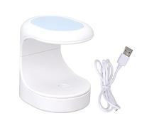 LED Nail Lamp, Mini Light for Nails 16W 3PCS Light Chips 60s Timing Mini Mini Nail Curing Lamp with USB Cable for Salon Home
