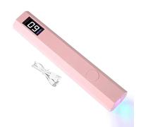 Led Nail Lamp, MiniUV Lamps for Gel Nails: UV LED Dryer Polish Gel Light with 3 Timer, Gel Nail Lamp, Portable Manicure Light Nail Dryer for Home Shops Beauty Salon