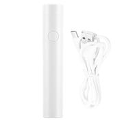 LED Nail Lamp Pen Portable Manicure Phototherapy UV Nail Dryer Light White Single Finger Quick Drying Efficient LED Portable Size USB Charger Relieves Discomfort for Professional