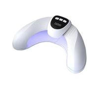 Led Nail Lamp | UV Light for Gel Nails - U Shaped Design Portable Quick Drying Fingernail with Timer for Home Salon Desk Spa Camping