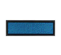 LED Name Tag for Business Rechargeable LED Card Screen for Hotel Party Supermarket School and Restaurant 4 Colors Name Message Tag