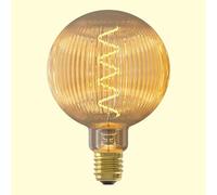 LED Nantes Spiral Globe 125mm 4W 190lm E27 1800K CRi90 Dimmable