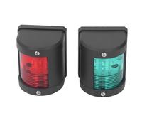 LED Navigation Light PC Starboard Green Port Red IP54 2NM Marine Boat Light 12V 24VDC Bow Stern Safety