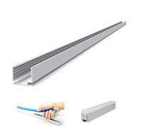 LED Neon Flex Aluminium Channel Profile Mounting Track for 10x18mm Neon Flex 1 Metre - Pack of 5