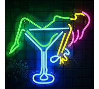 LED Neon Night Light,Neon Wall Lamp,USB Operation Neon Light,for Bar,Club,Restaurant,Shop,Home,Game Room Decoration (Style 8/42x39cm)