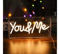 LED Neon Sign Night Light for Party Desk Bedroom Home Birthday Art Decoration with USB