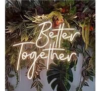 LED Neon Sign Night Light for Wall Party Décor Bedroom Room Bar Wedding Home Birthday Art Decoration Christmas with USB Chain Light modulator 6v
