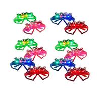 LED New Year Party Glass Flashing Eyeglasses New Year Eve Celebration Accessories Eyewears Goodies Bag Fillers 12pcs Novelty Glowing Accessories