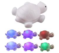 LED Night Light - Cute Turtle Lamp, Wireless Mini Animal Light with Seven Colors | Portable Touch Table Lamp for Nursing, Nursing, Bedside Table, Playroom,