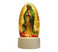 LED Night Light | Mary Design Prayer Lantern - USB Mary Night Light - for Birthday Bedside Table Home Bedroom Apartment Dorm Nursery Church
