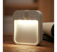 LED Night Light Motion Sensor Stairs Room Bedroom USB Rechargeable Magnetic HQ