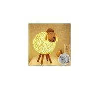 Led Night Light, Sheep Rattan Bedside Lamp, Kids Projector Night Light, Led Night Light For Bedroom, Baby Room, Living Room, Gift, 110cm Usb/push Swit