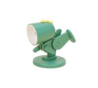 LED Night Lights Cartoon Animal Folding Desk Lamp Cute Pet Lights Shape Eye Protection Lamp, Green Dinosaur
