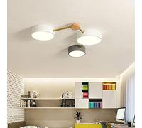 LED Nordic Macarons Ceiling Light Constellation Arrangement The Way Ceiling Lamp White + Gray 3000K/4000K/6000K Ceiling Lighting Children's Bedroom Interesting Living Room