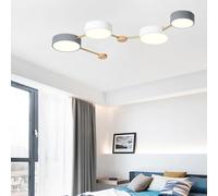 LED Nordic Macarons Ceiling Light Constellation Arrangement The Way Ceiling Lamp White + Gray 3000K/4000K/6000K Ceiling Lighting Children's Bedroom Interesting Living Room