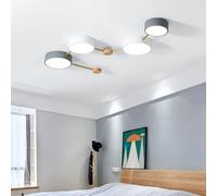 LED Nordic Macarons Ceiling Light Constellation Arrangement The Way Ceiling Lamp White + Gray 3000K/4000K/6000K Ceiling Lighting Children's Bedroom Interesting Living Room