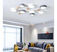 LED Nordic Macarons Ceiling Light Constellation Arrangement The Way Ceiling Lamp White + Gray 3000K/4000K/6000K Ceiling Lighting Children's Bedroom Interesting Living Room
