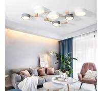 LED Nordic Macarons Ceiling Light Constellation Arrangement The Way Ceiling Lamp White + Gray 3000K/4000K/6000K Ceiling Lighting Children's Bedroom Interesting Living Room