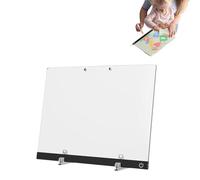 LED Note Board with 7 Colors, Rechargeable Portable Doodle Glow Led Drawing Board for Kids & Teens,Neon Art Dry Erase Light Up Drawing Pad with Built-in Stand,Christmas & Birthday Gifts (L)