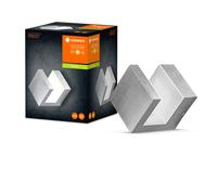 LED Outdoor Light Wall Lamp Endura Style Pyramid Stainless Steel 9W 1000lm Warm