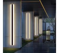 LED Outdoor Modern Wall Lights Black Up Down Outside s Aluminum 96W Wall Light IP65 Waterproof Exterior for Front Door Patio Terrace Hallway Decor