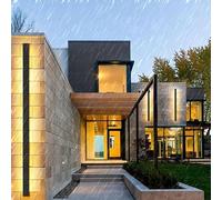 LED Outdoor Modern Wall Lights Black Up Down Outside s Aluminum 96W Wall Light IP65 Waterproof Exterior for Front Door Patio Terrace Hallway Decor