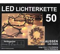 LED Outdoor String Lights 50 Lights 3.9M Christmas Decoration New