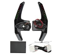 LED Paddle Shifter Extension for - Line, Replacement, Multiple Car Models, Red - Adjustable LED Colors, Real - Time Performance Data, Enhanced Driving Experience (Black)