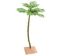 LED Palm Tree Warm White Artificial Outdoor Plant Decor Multi Sizes vidaXL